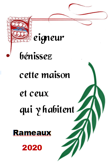 Rameaux digitaux 2020 - Abbaye de Termonde (BE)
